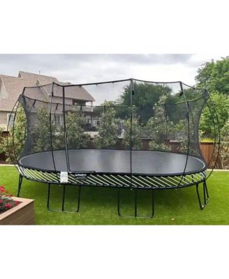 12'x19' Jumbo Oval Trampoline with 22'x29' Space Required