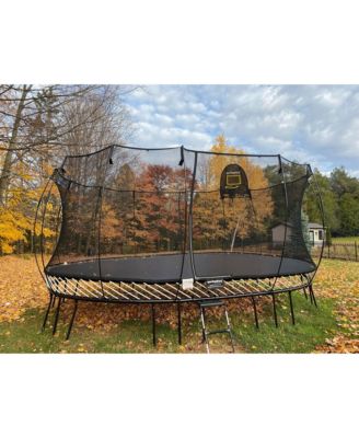 12'x19' Jumbo Oval Trampoline with 22'x29' Space Required