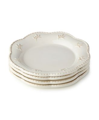 Heritage Beads Dinner Plates, Set of 4, Service For 4