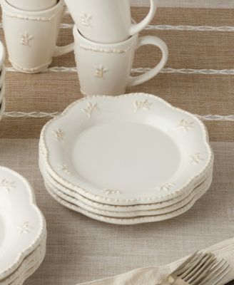 Heritage Beads Salad Plates, Set of 4