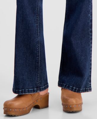 Petite "Ab"solution Itty Bitty Bootcut Jeans