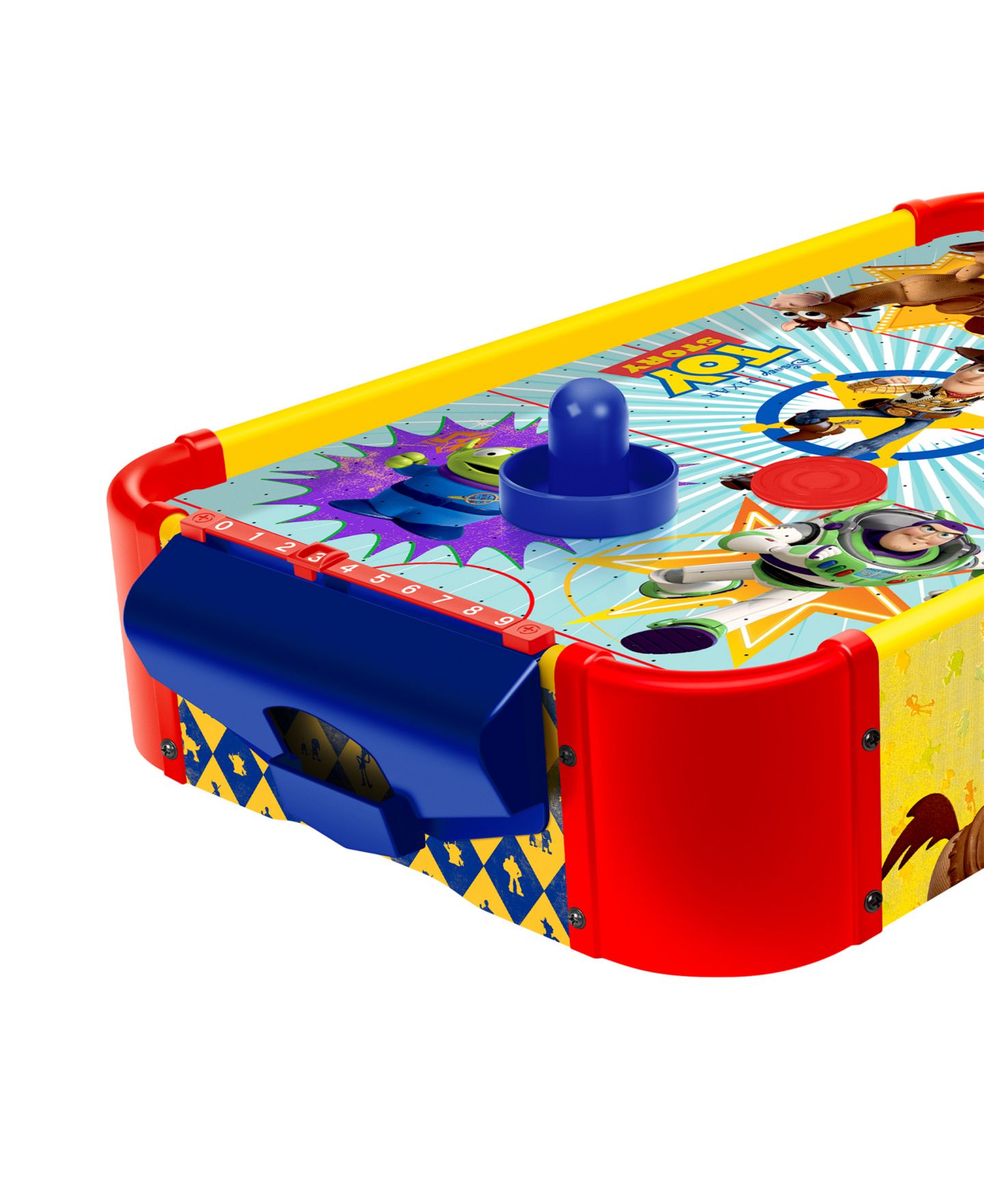 Детская игрушка World Tech Toys Toy Story Electronic Tabletop Air Hockey Game, Ages 4+ — фото 4
