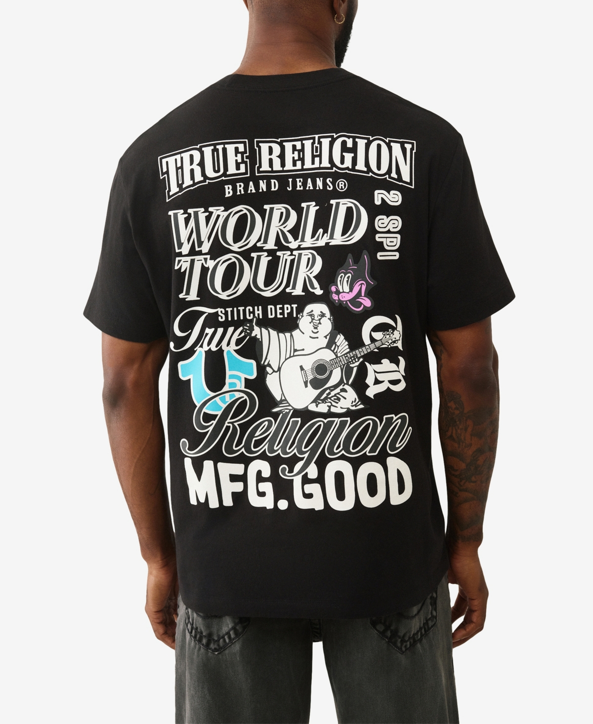 True Religion Men's Short-Sleeve T-Shirt