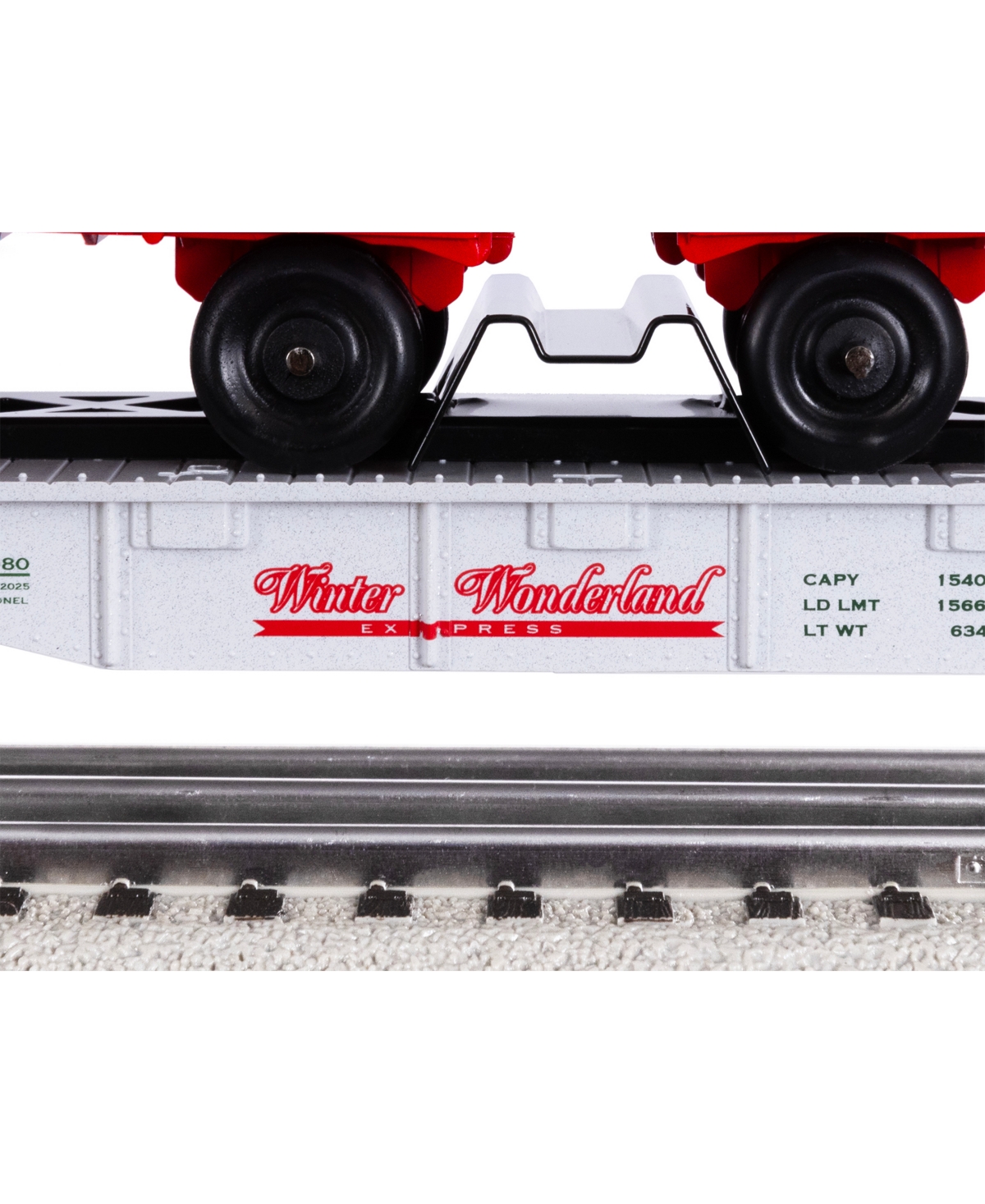 Lionel Winter Wonderland O Gauge Model Train Flatcar