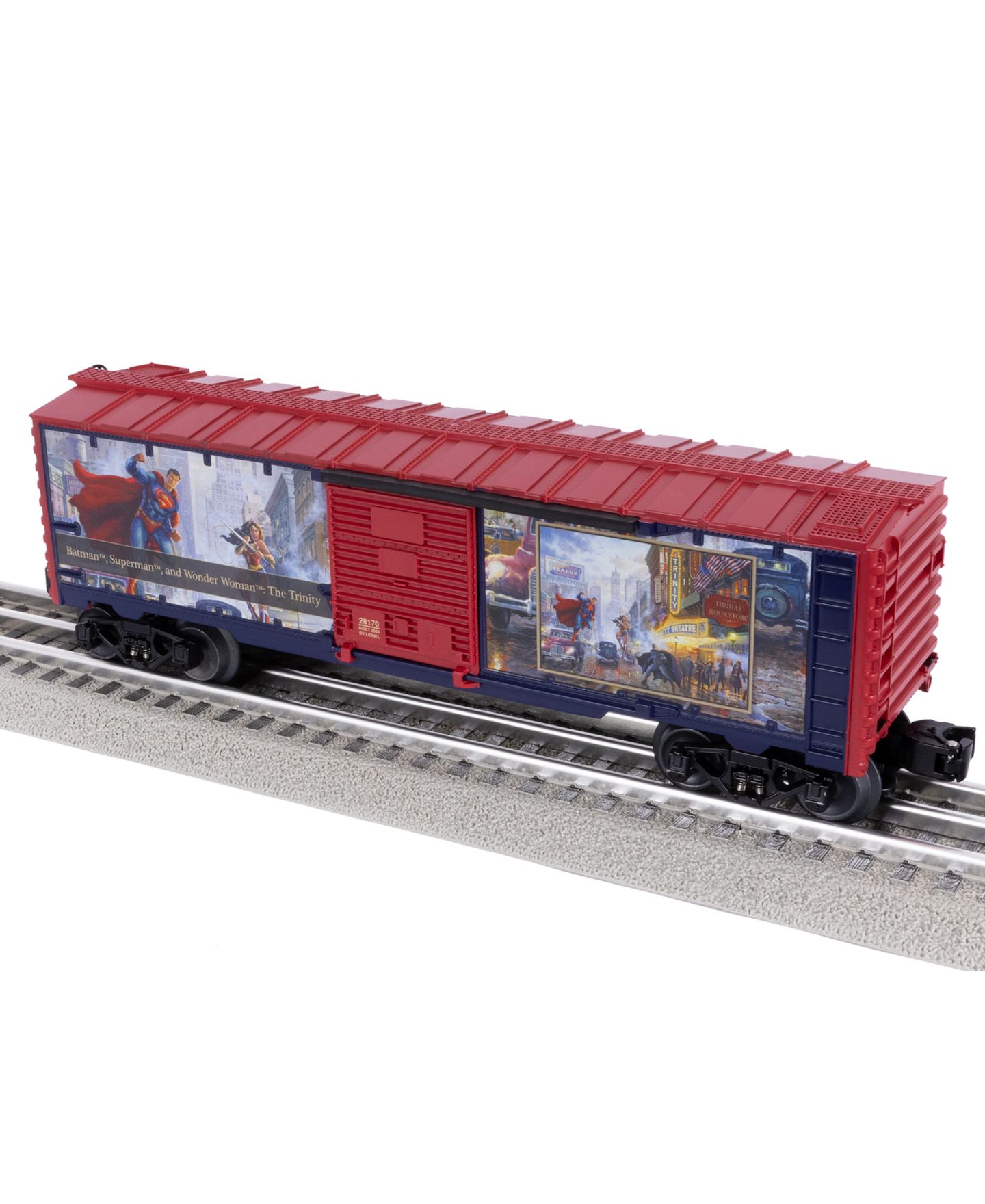 Детская игрушка Lionel O Gauge Thomas Kinkade Studio DC Comics Boxcar — фото 1