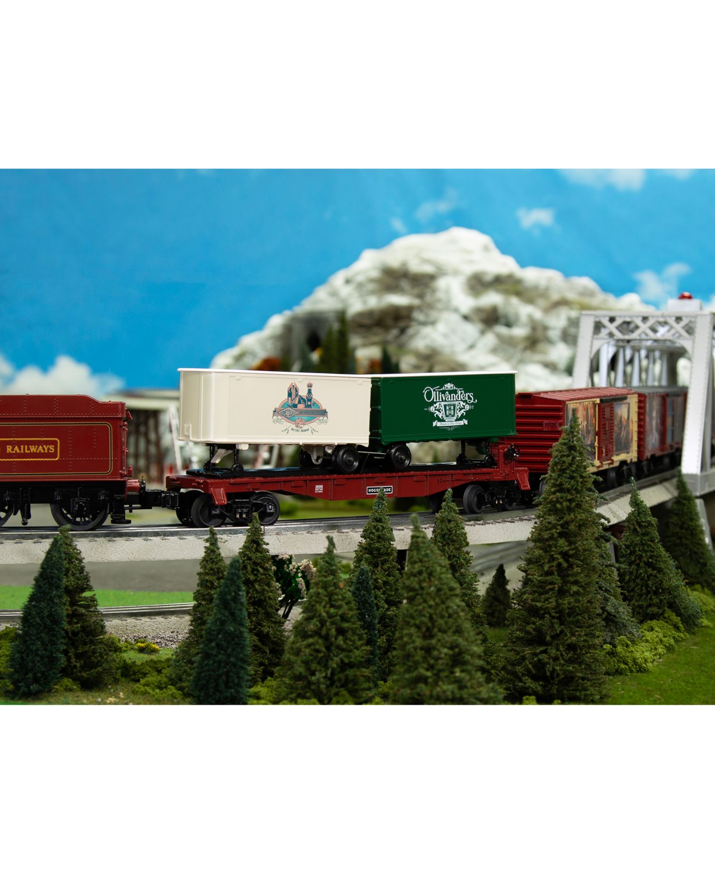 Детские игрушки Lionel Harry Potter Hogsmeade O Gauge Model Train Flatcar — фото 2