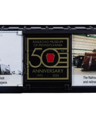 Railroad Museum of Pennsylvania 50th Anniversary MUSA O Gauge Model Train Boxcar