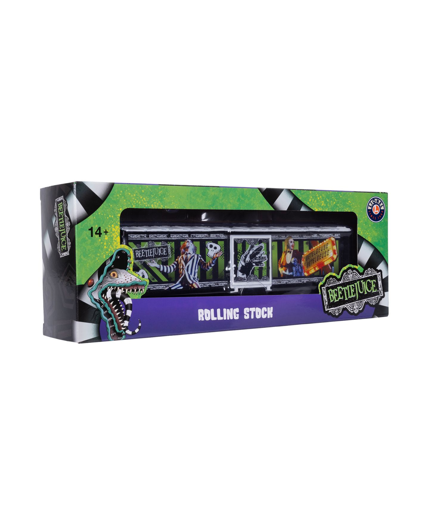 Детская игрушка Lionel O Gauge Beetlejuice 1988 Illuminated Boxcar — фото 7