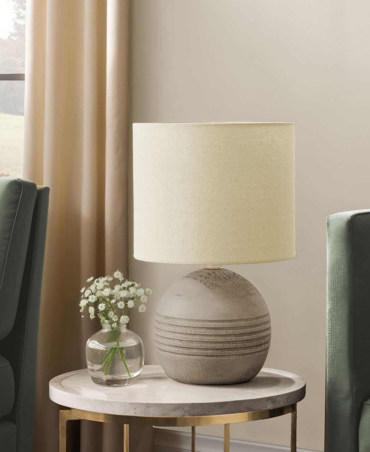 Monarch Specialties Lighting 15" Plastic Table Lamp