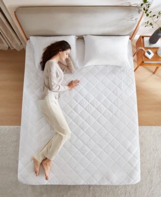 Microfiber Zoned Heated Mattress Pad, Queen