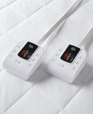 Microfiber Zoned Heated Mattress Pad, Queen