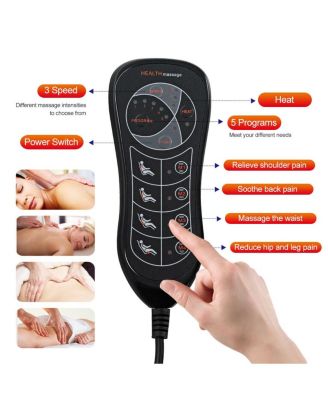 Foldable Full Body Massage Mat with 10 Vibration Motors