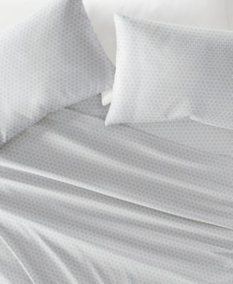 The Farmhouse Chic Premium Ultra Soft Pattern 4-Pc. Sheet Set, California King