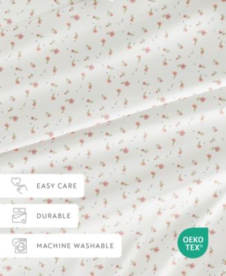 The Farmhouse Chic Premium Ultra Soft Pattern 3-Pc. Sheet Set, Twin