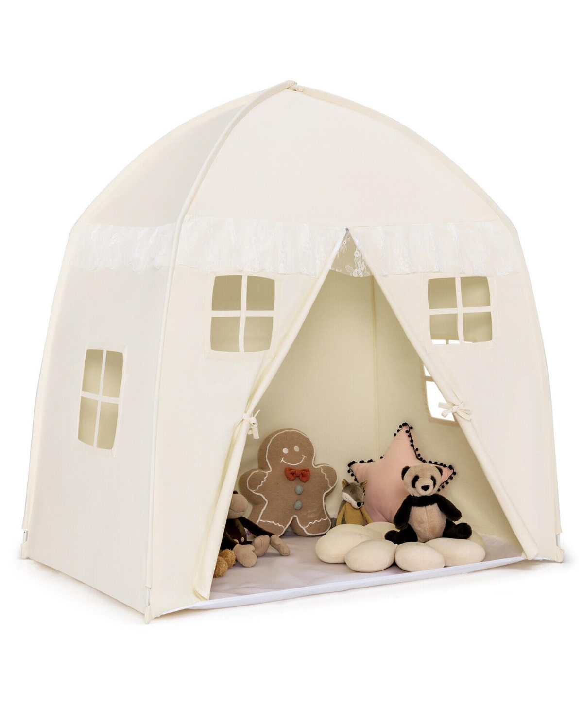 Skonyon Portable Indoor Kids Play Castle Tent