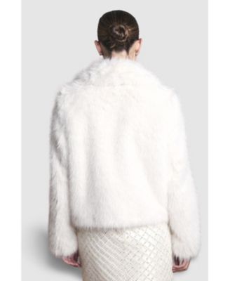 Women's Occasion Short Faux Fur Coat