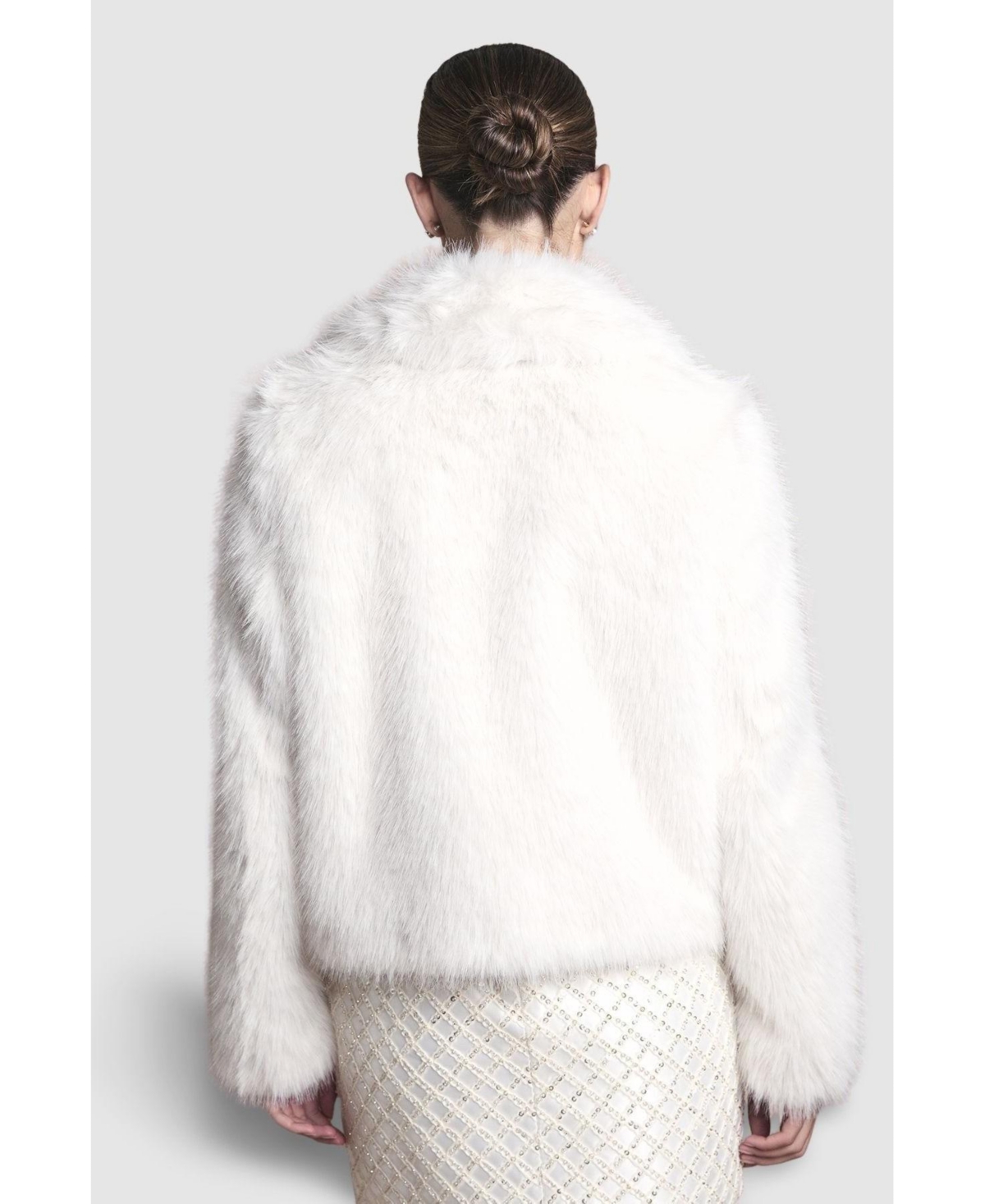 Coast Women's Occasion Short Faux Fur Coat