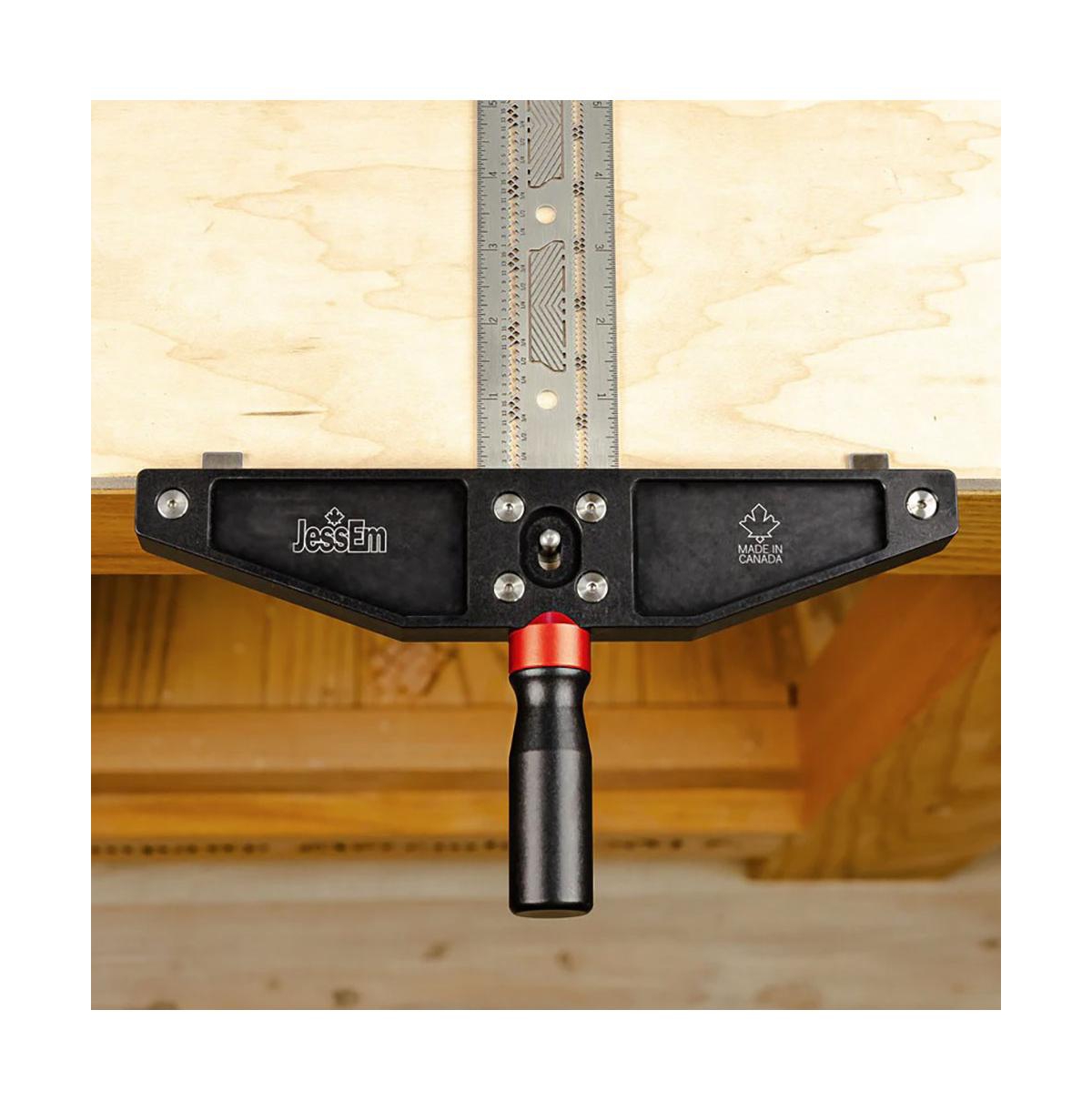 Jessem 07423 Claymore 24" Sword T-Square Stainless Steel Imperial and Metric Ruler