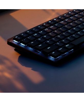 MX Mechanical Mini Wireless Illuminated Keyboard, Tactile Quiet Switches, Graphite