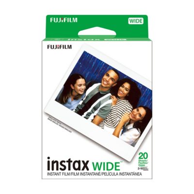 Instax Wide 400 Instant Film Camera, Bundle With, Fujifilm 20-Pack Instax Wide Instant Color Print Film and Slinger Alpine Multi-Device