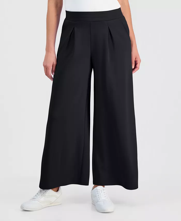 Petite High-Rise Wide-Leg Sweatpants - thumbnail 10