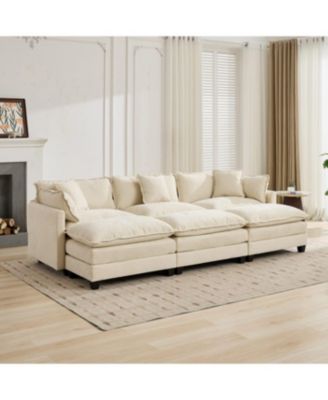 Streamdale Cloud Couch: Flexible, Modular Chenille Sofa for Ultimate Comfort