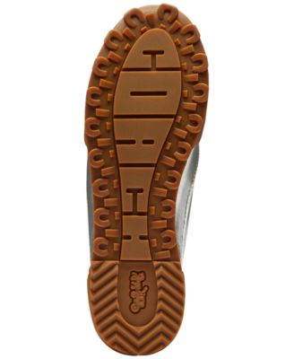 Men's Match Metallic Leather Lace-Up Sneakers