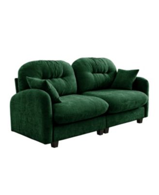 Streamdale Loveseat Cloud Sectional Couch, Chenille Tufted Cushion, Ergonomic, Easy Install,