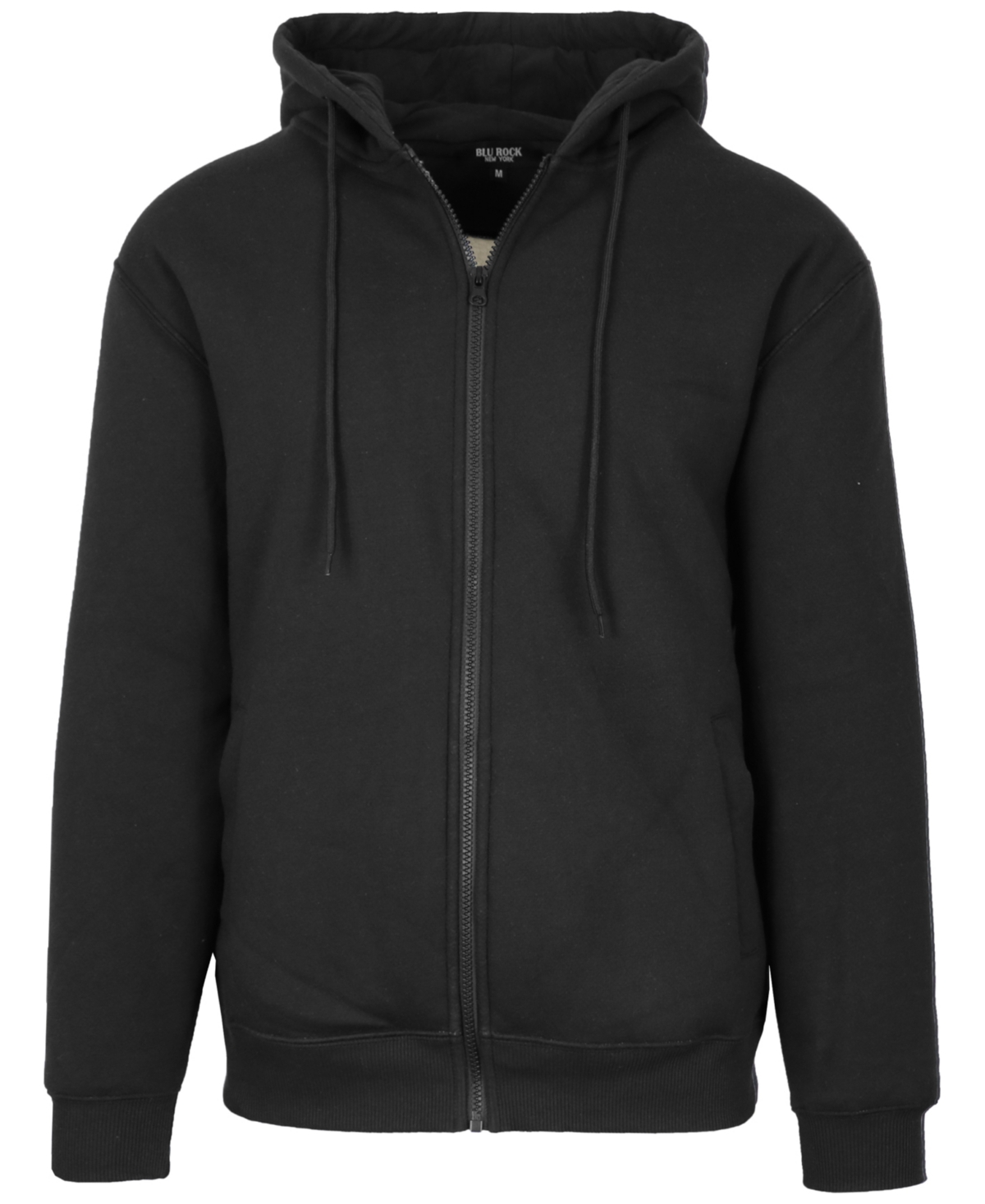 Blu Rock Men's Heavyweight Long-Sleeve Hoodie