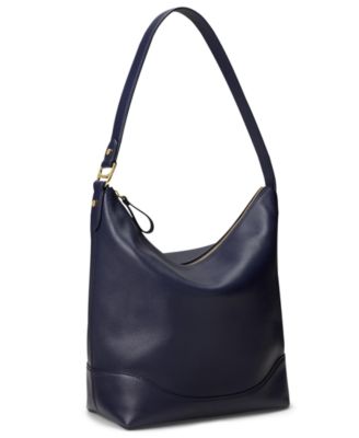 Large Smooth Leather Tasha Bucket Bag