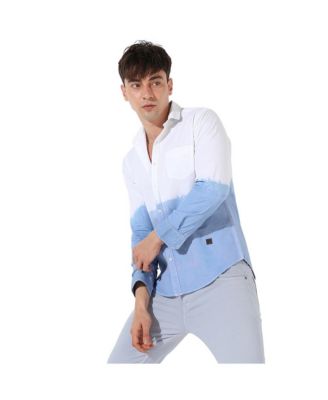 Men's Ombre Contrast Shirt