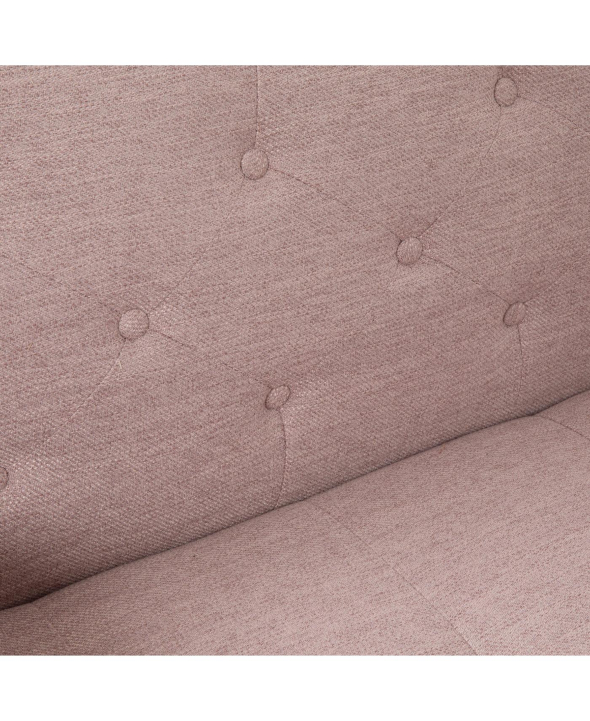 Streamdale Furniture Aidan Mid-Century Modern Tufted Fabric Sofa