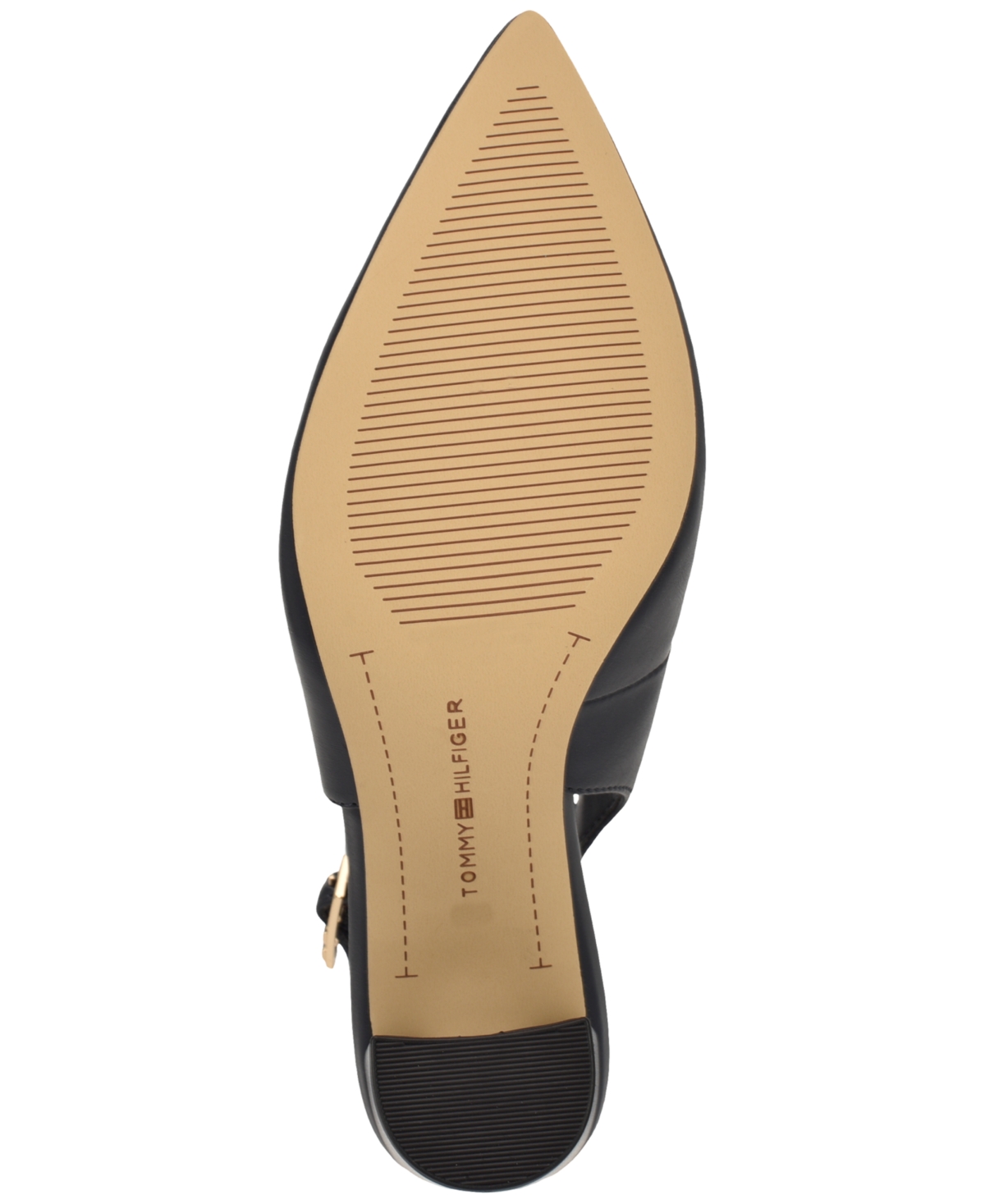 Tommy Hilfiger Women's Azalee High Block Heel Slingback Pumps In Blue