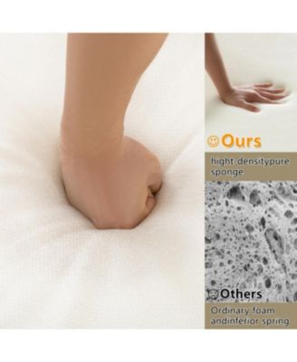 Large Modular Chenille Sectional Sofa with Storage, White