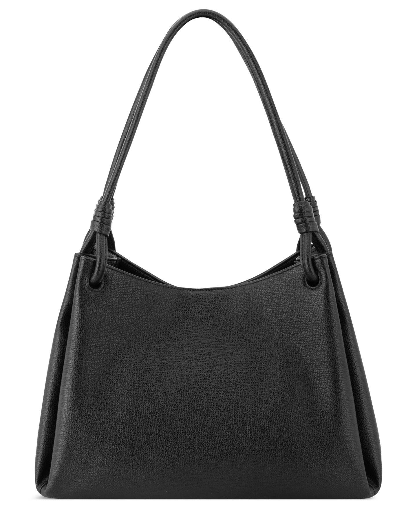 Женская сумка Nine West Dorsey Triple Compartment Large Shoulder, цвет: Чёрный — фото 2