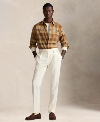 Men's Classic-Fit Long-Sleeve Checked Shirt