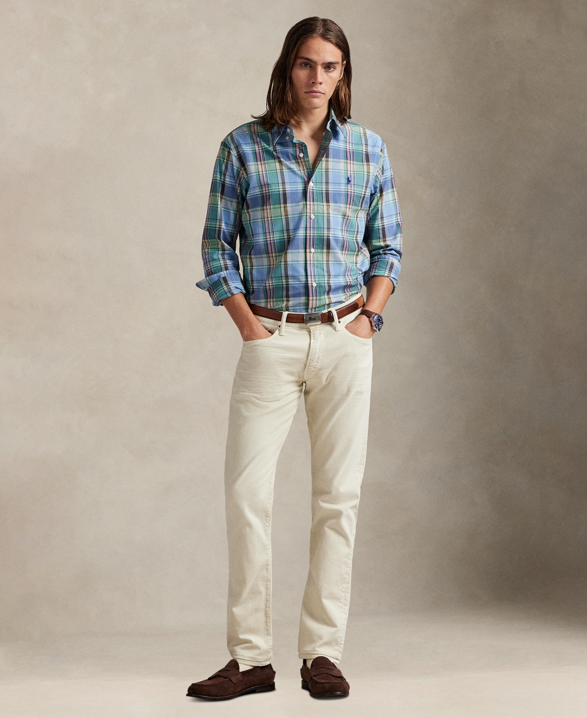 Polo Ralph Lauren Men's Classic-Fit Long-Sleeve Shirt