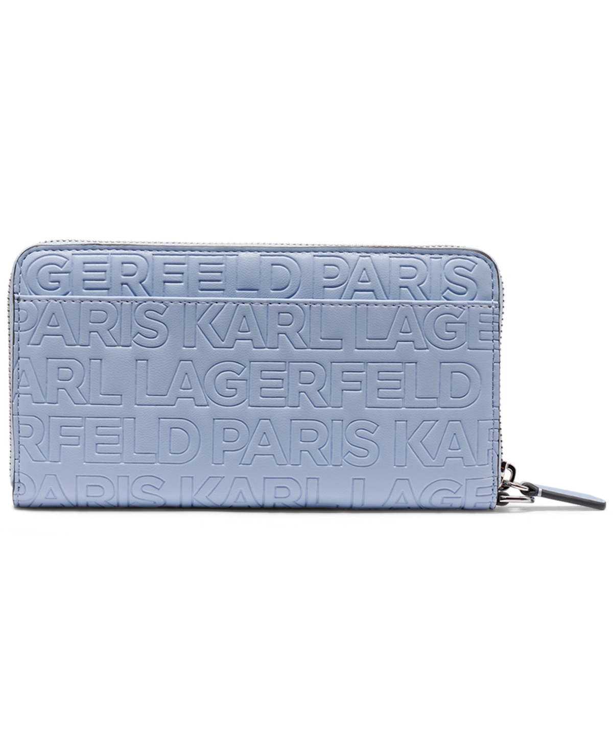 Karl Lagerfeld Meribel Top Zip Wallet In Blue