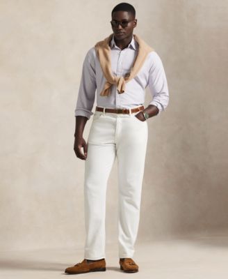 Men's Big & Tall Striped Classic Oxford Shirt