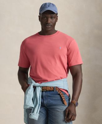 Men's Big & Tall Jersey Crewneck T-Shirt