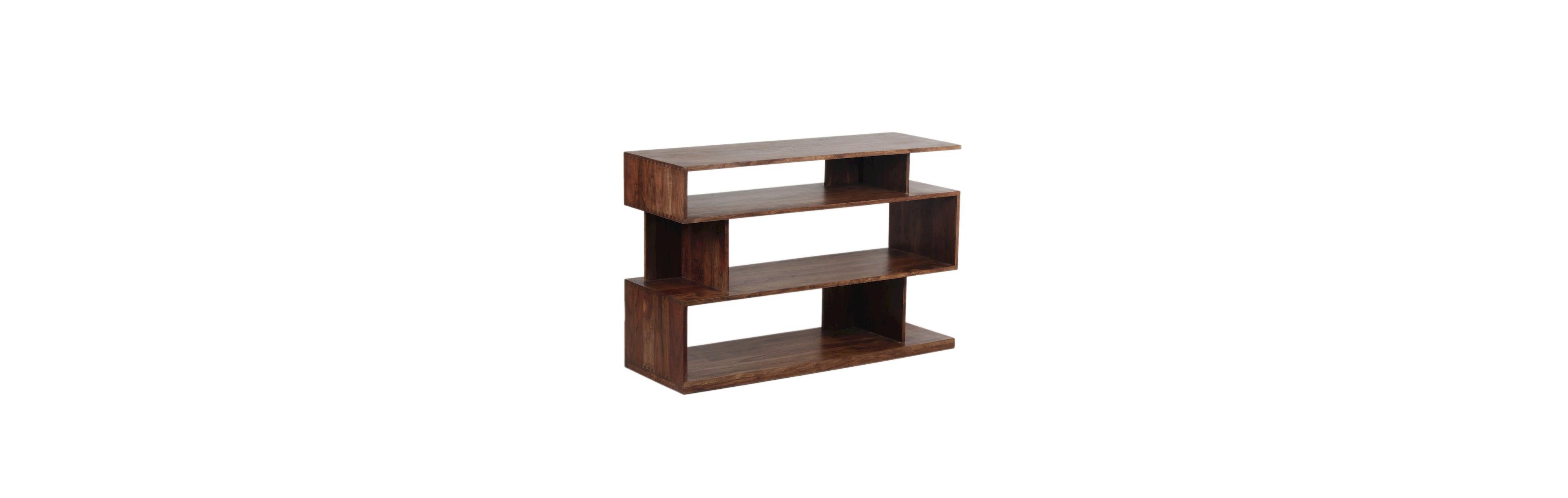 Porter Designs Portola Solid Acacia Wood Console Table, Brown