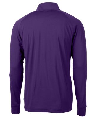 Men's Cutter and Buck Adapt Eco Knit Stretch Recycled Quarter Zip Pullover