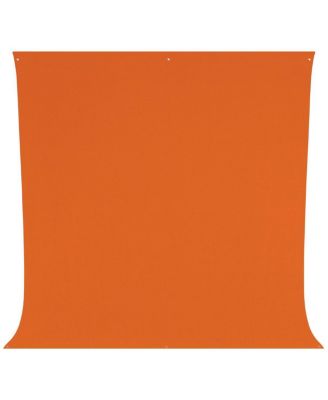 9x10' Wrinkle-Resistant Backdrop, Tiger Orange