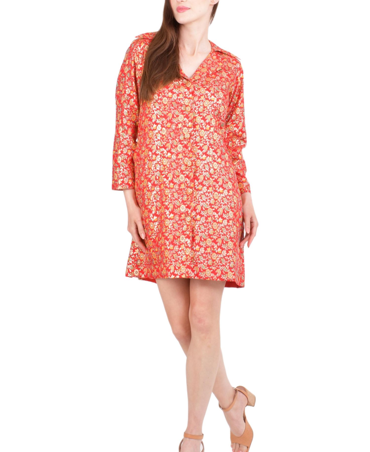 Women's Clara Silk Jacquard Blazer Dress