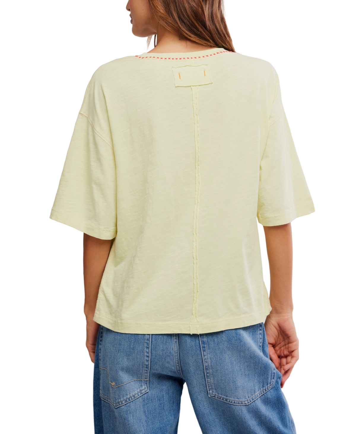 Free People Women's Spring Crewneck T-Shirt