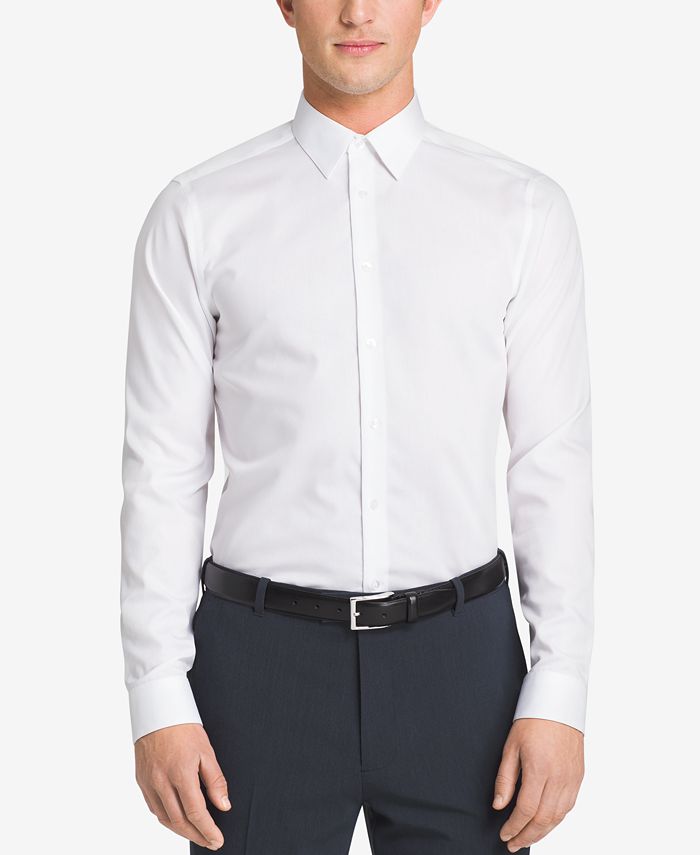 calvin klein slim fit non iron