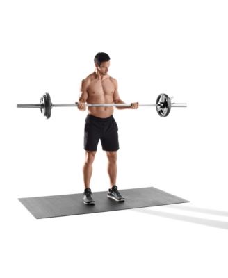 Healthrider 36 inch x 72 inch Black Vinyl Equipment Floor Mat, 4mm