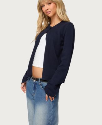 Women's Jenie Split Front Knit Cardigan Sweater