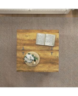 Farmhouse Table with Storage, Large Square Table