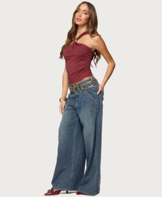 Women's Jaycee Low Rise Baggy Carpenter Jeans